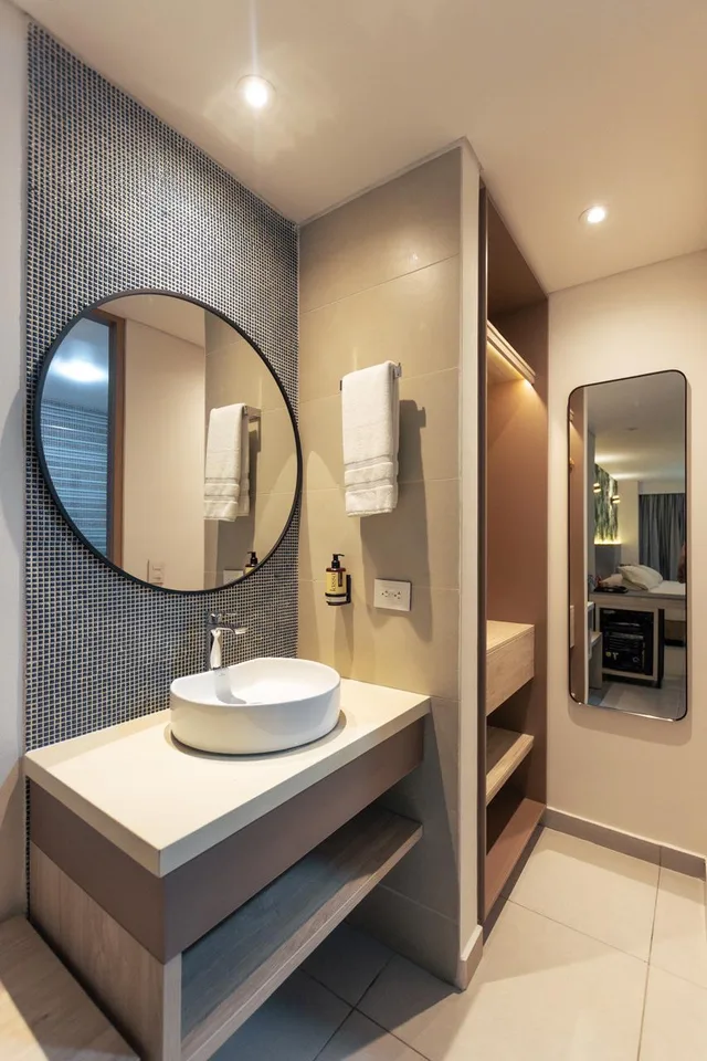 غرفة قياسية بسريرين منفصلين بإطلالة، Zione Luxury Hotel Pereira 9/10