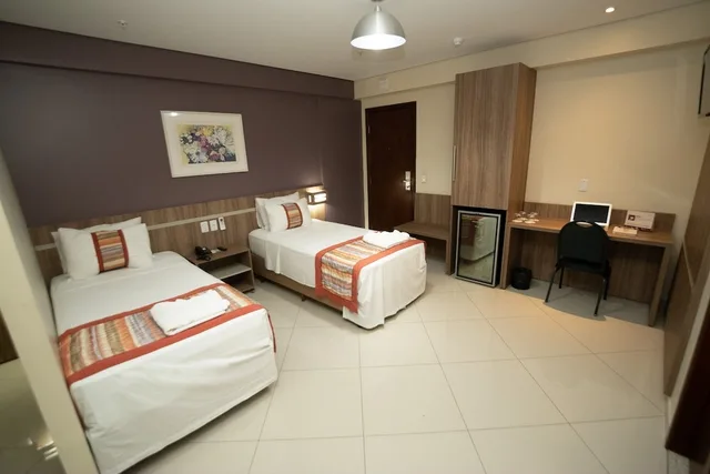 غرفة عائلية بسرير مزدوج وسريرين منفصلين، PAIAGUAS PALACE HOTEL 2/10