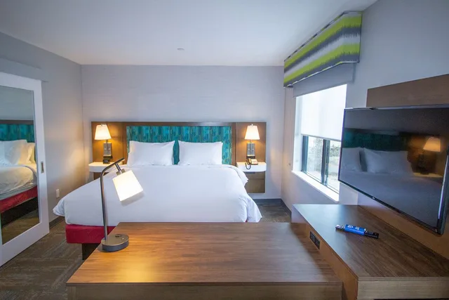 جناح استوديو بسرير كينج، Hampton Inn Suites North Attleboro 1/2