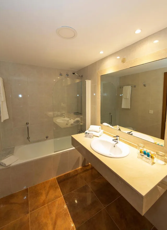 غرفة بسرير مزدوج أو سريرين منفصلين، Hotel Finca Los Abetos 7/9