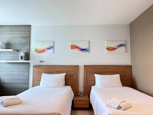 غرفة بريميوم بسريرين منفصلين، Crystal Suites Suvarnabhumi Airport 1/5