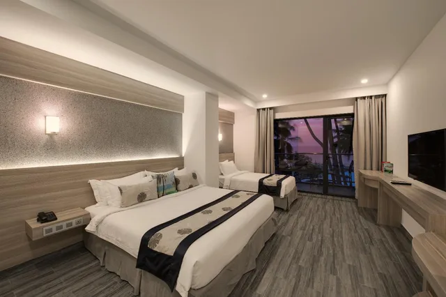 غرفة ديلوكس عائلية بإطلالة على البحر بشرفة، Kaani Grand Seaview 7/10
