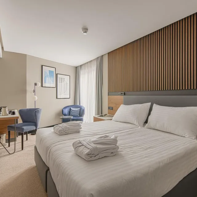 غرفة بسرير مزدوج أو سريرين منفصلين، Boutique Hotel Noemia 1/10