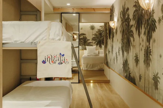 غرفة بسرير مزدوج مع سرير إضافي، Inhala Hotel Garden 4/8
