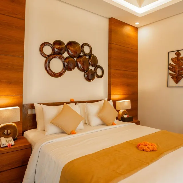 فيلا ديلوكس بغرفة نوم واحدة بمسبح خاص، Freddies Resort & Villas Ubud Bali 1/10