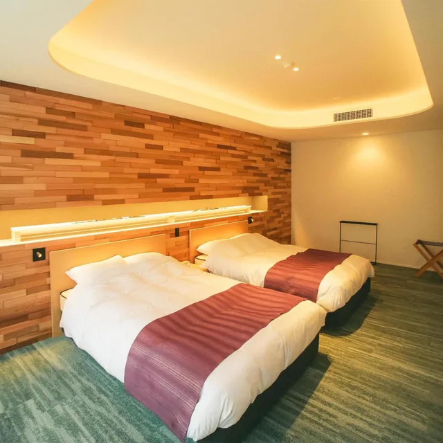 غرفة سوبيريور بسريرين منفصلين، Hotel Yutoria Fujisato 1/2