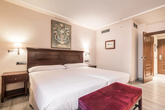غرفة مفردة بسرير مزدوج، Villa de Sallent 4 2/3