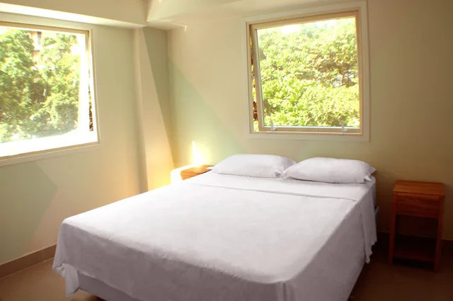 غرفة رباعية بسرير مزدوج وسرير بطابقين، El Misti Hostel Ipanema 6/10
