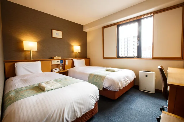 Semi Room, 2 Semi Double Beds، Fukuoka Floral Inn Nishinakasu 1/1