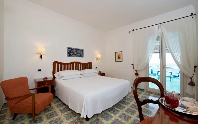 غرفة سوبيريور بسرير مزدوج أو سريرين منفصلين بشرفة، Hotel Aurora Amalfi 9/10