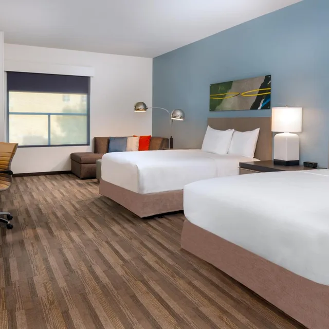غرفة بسريرين كوين مع أريكة لذوي الإعاقة، Hyatt House Tampa Airport Westshore 1/3
