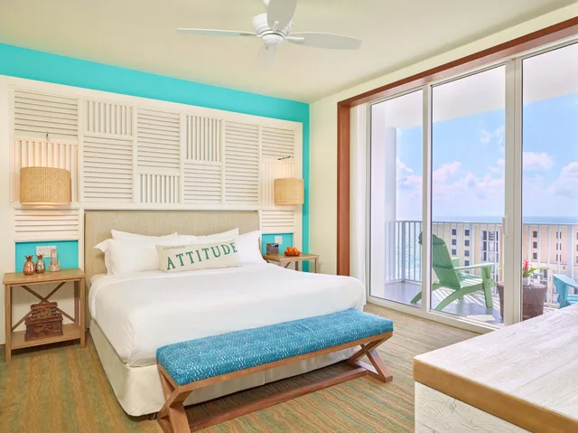 جناح ديلوكس بسرير كينج، Margaritaville Hollywood Beach Resort 1/2