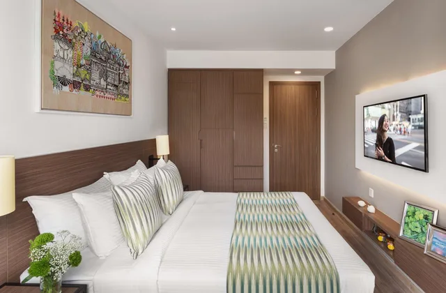 شقة كلاسيكية بغرفة نوم واحدة، T-Ritz Saigon Hotel & Apartment 1/3