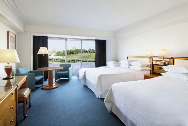 غرفة قياسية بثلاثة أسرّة بشرفة، Sheraton Grande Tokyo Bay Hotel 2/4