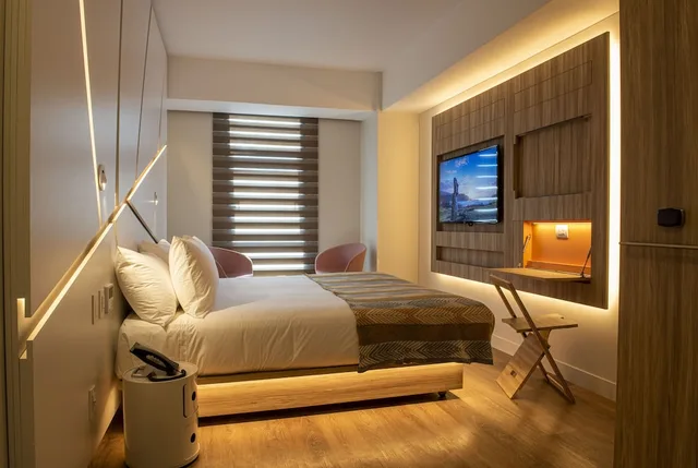 غرفة ركنية بسرير كينج، Nodo Hotel 6/10