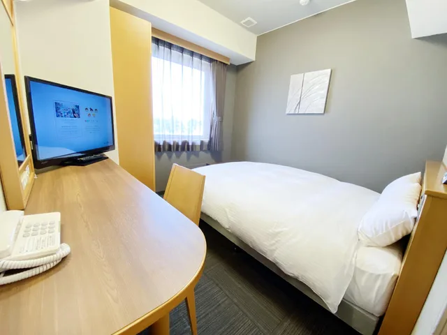 Room, Semi Double Bed, Smoking, Hotel Route-Inn Honhachinohe Ekimae 6/6