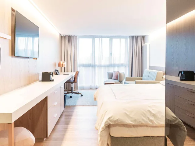 غرفة بريميير بسرير كينج، Swissotel Kursaal Bern 3/5