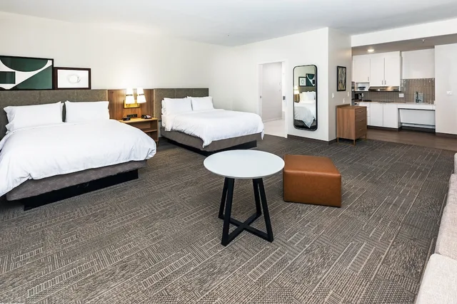 Studio, Suite, 2 Queen Beds, Kitchen, Bathtub, Accessible, Staybridge Suites Portland 1/2