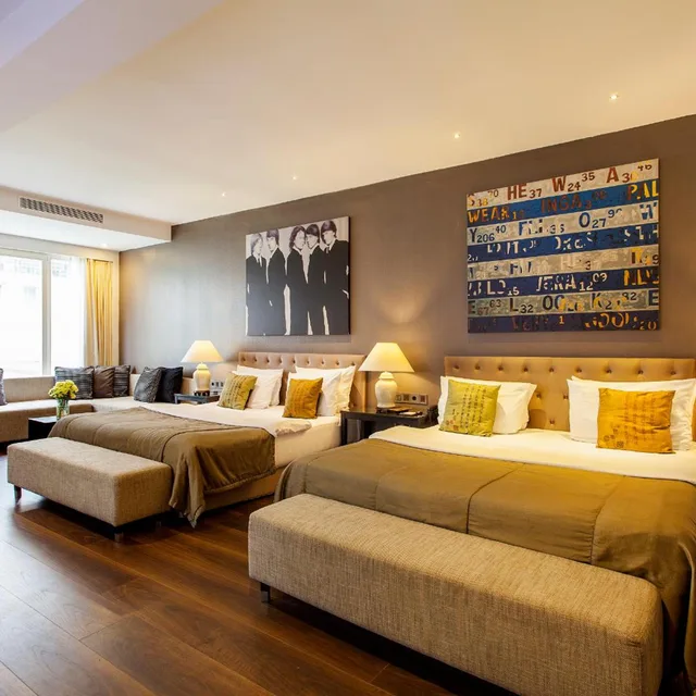جناح عائلي بسرير كينج، Quentin Boutique Hotel 4/9