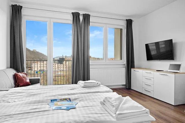 Studio apartment for 2 persons with balcony، Prague City Residence 4/8
