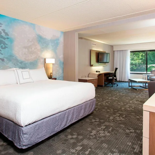 جناح بسرير كينج بغرفة نوم واحدة، Courtyard Marriott Binghamton 1/7