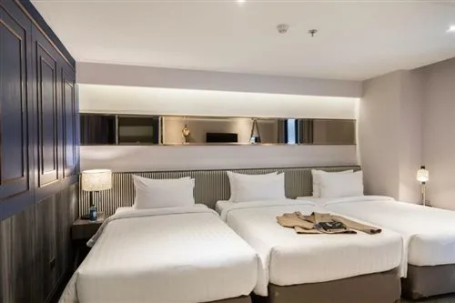غرفة سوبيريور ثلاثية، Vince Hotel Bangkok Pratunam 1/2