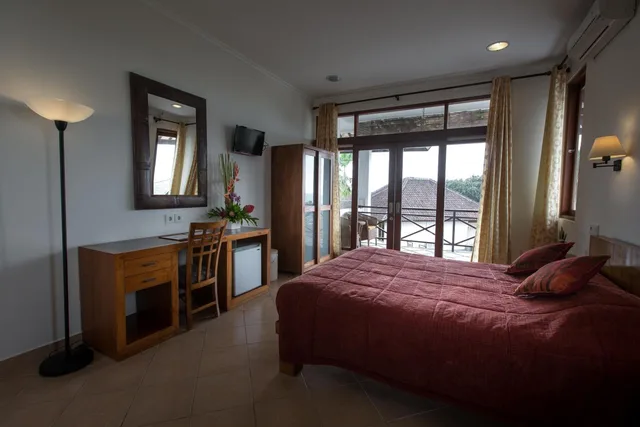 غرفة سوبيريور بسرير مزدوج بإطلالة جزئية على البحر، Ecosfera Hotel 3/9
