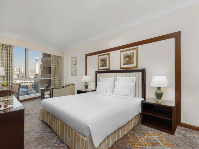 غرفة كلاسيكية بسرير كينج بدون إطلالة، سويس اوتيل المقام مكة(Swissotel Al Maqam Makkah) 7/10