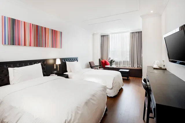 غرفة ديلوكس بسريرين منفصلين، President Hotel Seoul 1/1