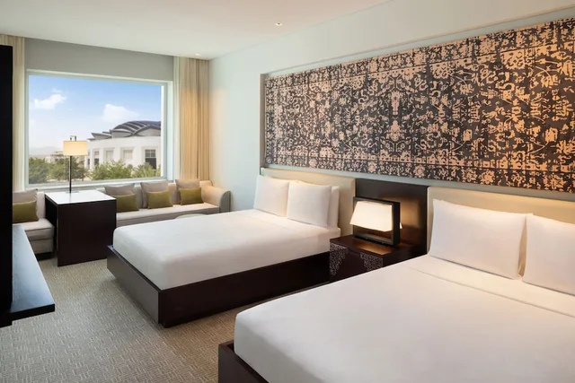 غرفة ديلوكس بسريرين مزدوجين، Jw Marriott Muscat 3/10