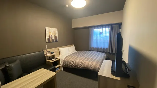 غرفة قياسية بسرير مزدوج، Hotel Route Inn Kusatsu Ritto -Ritto Inter Kokudo 1 gou- 2/2