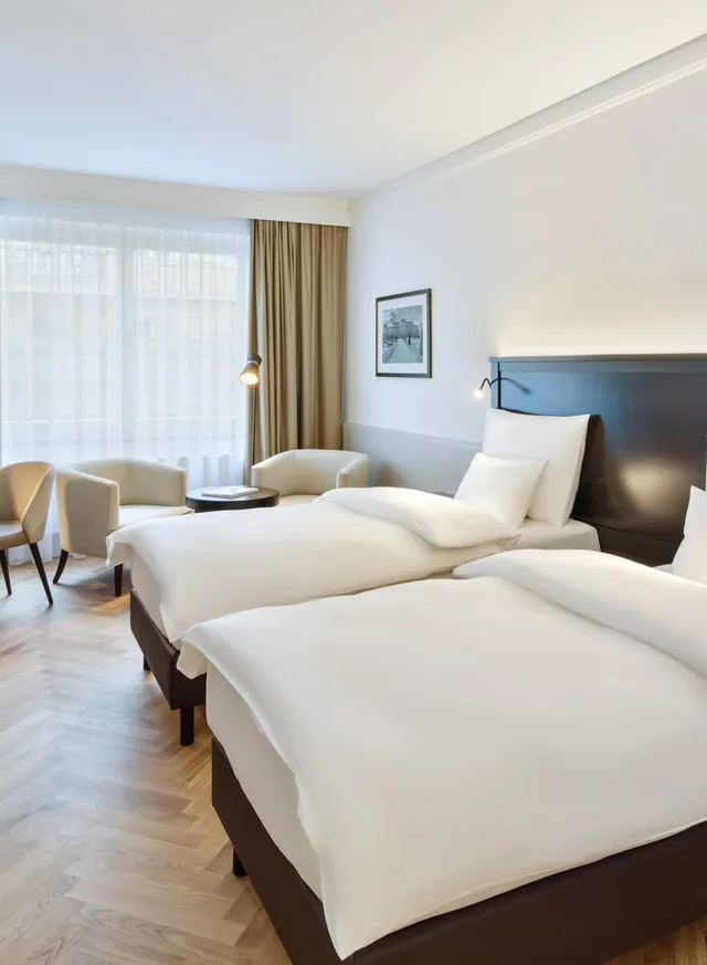 غرفة ديلوكس بسريرين منفصلين، Austria Trend Parkhotel Schonbrunn 1/8
