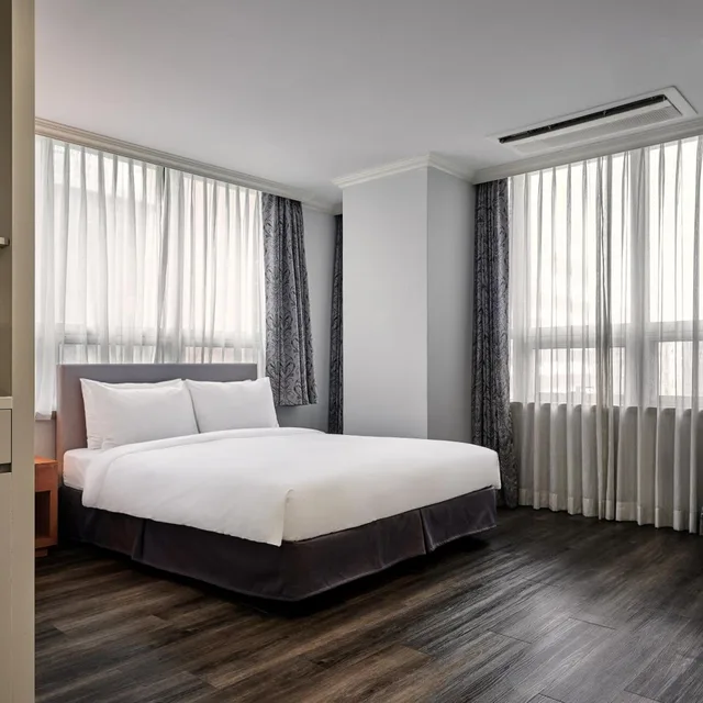 غرفة بريميير عائلية، Ramada Hotel & Suites by Wyndham Seoul Namdaemun 2/10