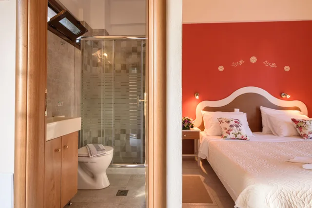 غرفة قياسية بسرير مزدوج أو سريرين منفصلين، Antigoni Hotel 6/6