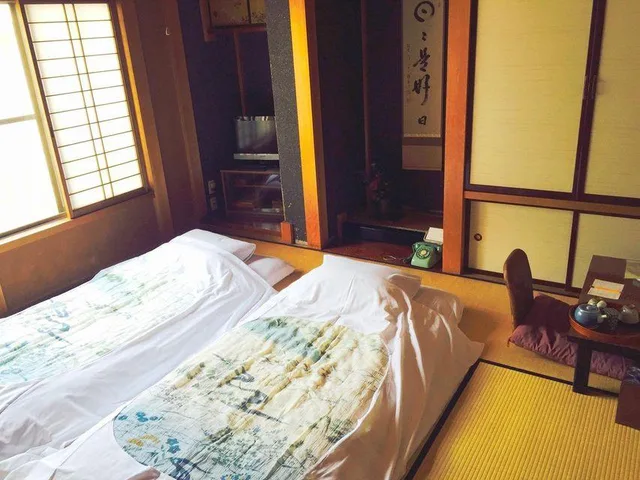 غرفة يابانية بحمام خاص للمدخنين، Ryokan Kaminaka 1/1