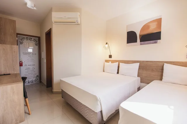 Family, Triple, 1 Double and 1 Single Bed, Hotel Euro Suite Sao Jose do Rio Preto by Nacional Inn 1/3