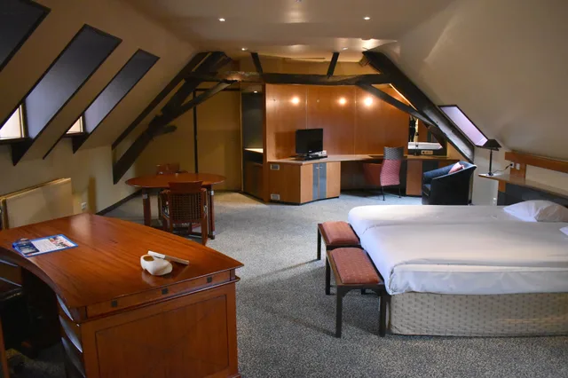 غرفة فاخرة بسريرين منفصلين، Hotel Kasteel Erenstein 3/4