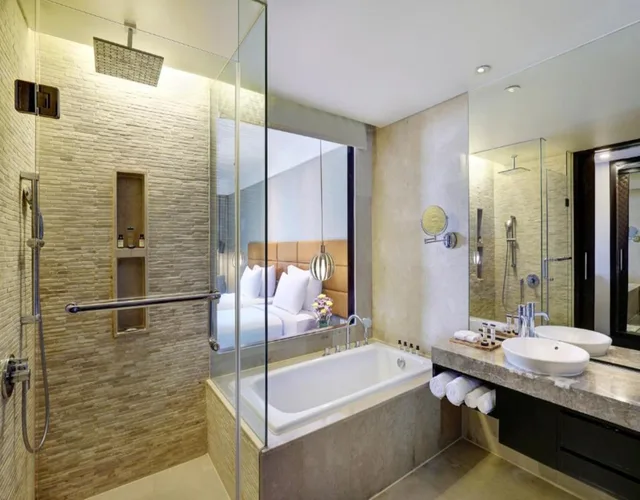 غرفة بريميوم ديلوكس بسرير كينج، Pullman Bali Legian Beach 3/4