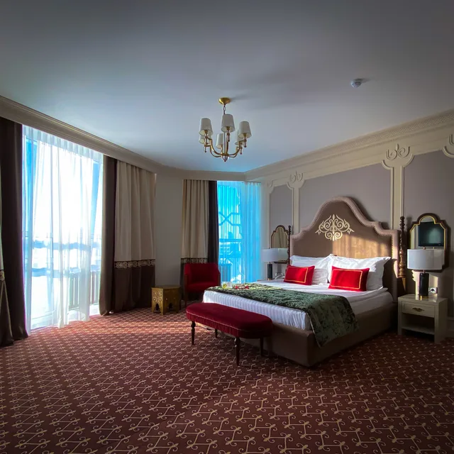 غرفة بزنس بسرير كوين بإطلالة على المدينة، Jumbaktas Hotel 3/10
