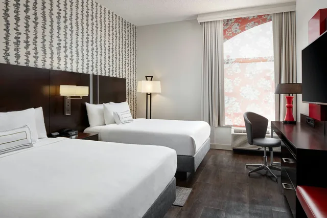 غرفة بسريرين كوين، Fairfield Inn & Suites Washington, DC/Downtown 1/2