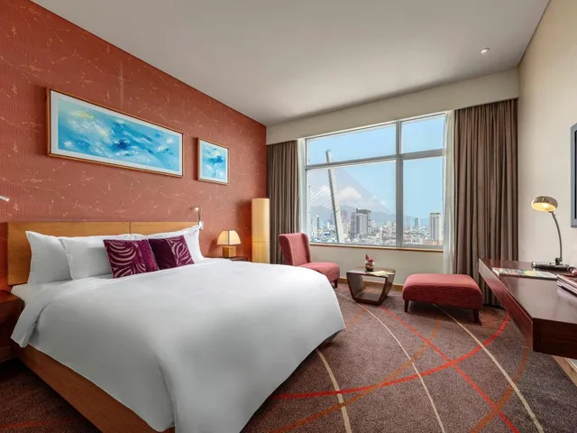 غرفة ديلوكس بإطلالة على النهر، Grand Mercure Danang 3/7