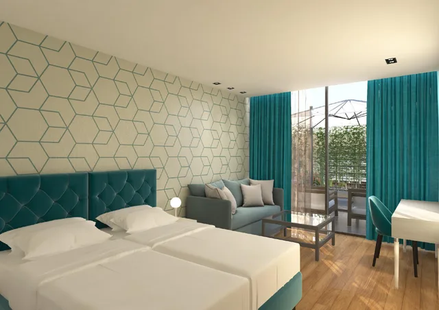 غرفة أساسية رباعية، Athenian Montaza Hotel 1/1