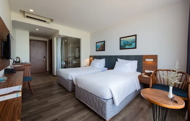 غرفة سوبيريور بإطلالة على الحديقة، Sala Tuy Hoa Beach 3/7