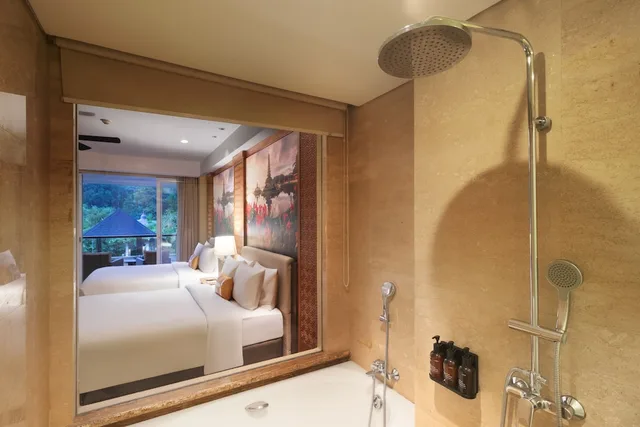 Family, 2 Double Beds, Valley View، HOMM Saranam Baturiti Bali a brand of Banyan Group 4/4
