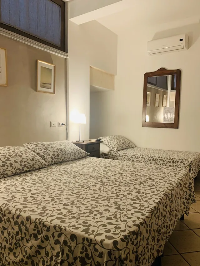 غرفة ثلاثية بسرير مزدوج وسرير فردي، Al Casale Del Veio 3/5