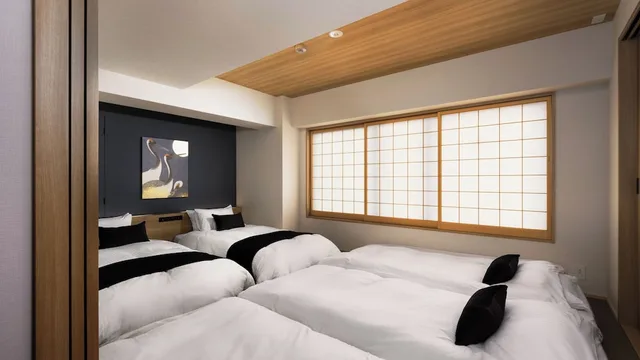 One-Bedroom Japanese Apartment for 5، MIMARU Osaka Shinsaibashi West 6/9