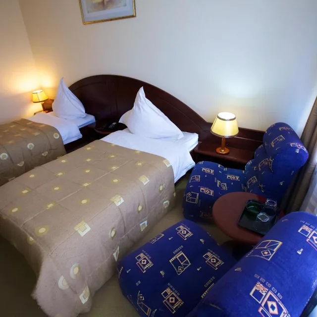 غرفة بسريرين منفصلين بشرفة، Hotel Delta 3 6/7