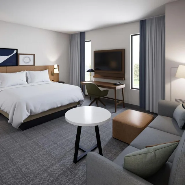 جناح استوديو بسرير كينج بحوض استحمام لذوي الإعاقة، Staybridge Suites Ocala Near Equestrian Aquatics by IHG 2/2