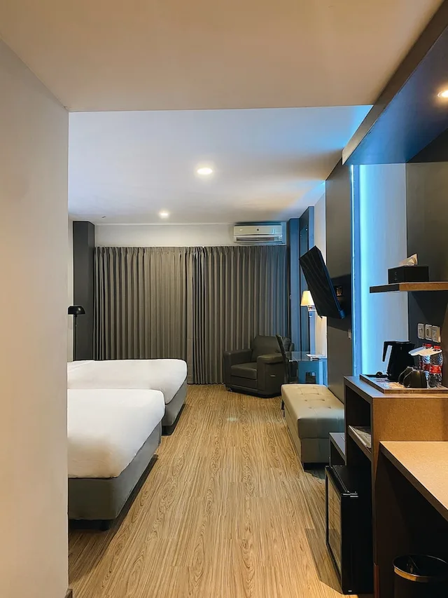 غرفة تنفيذية بسريرين مزدوجين، Paradise Hotel Tarakan 2/3