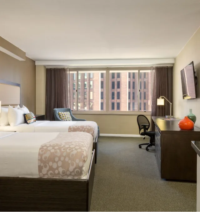 جناح استوديو بسريرين مزدوجين، The Windsor Suites 1/1